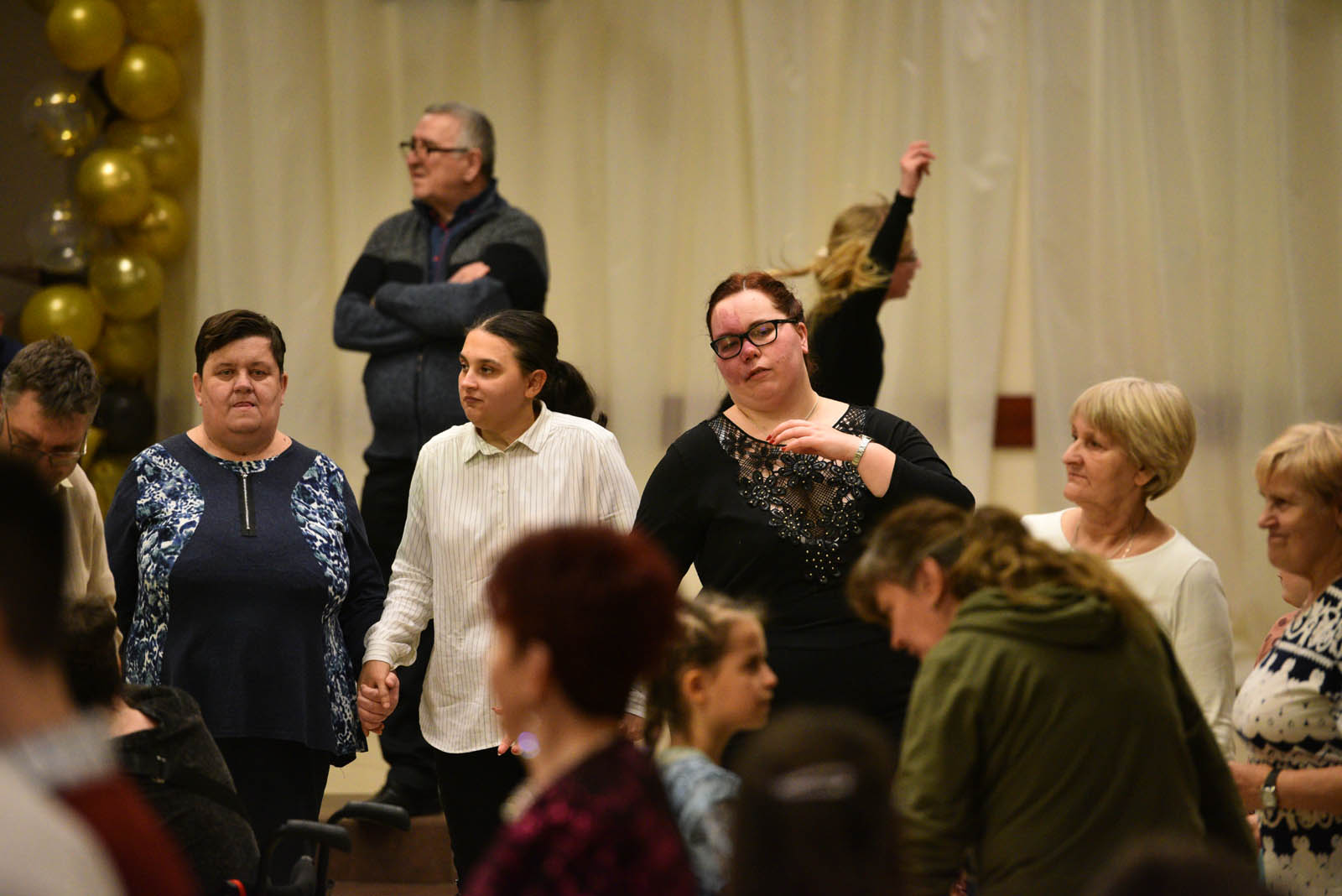 Sylwestrowa zabawa niepełnosprawnych diecezji legnickiej