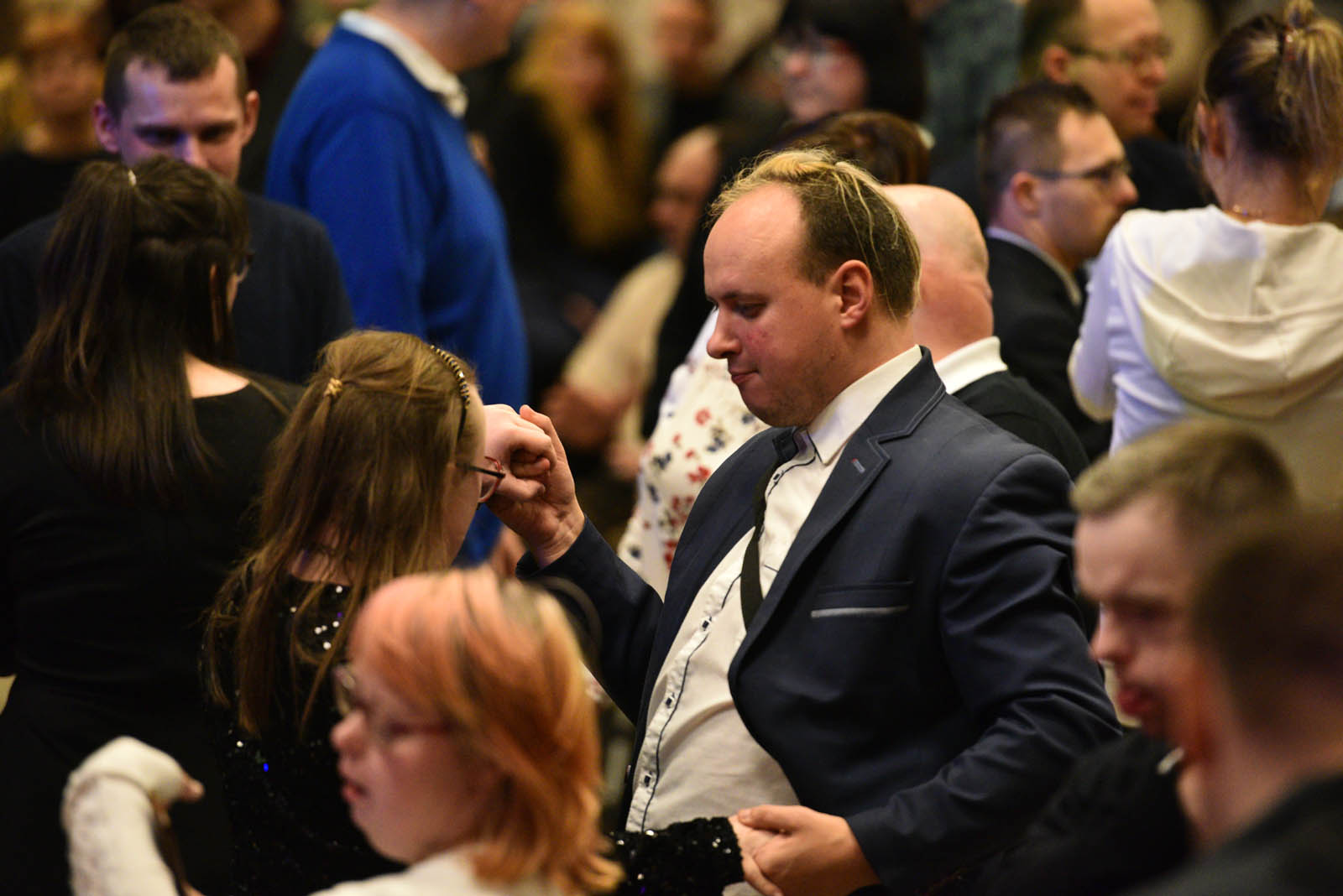 Sylwestrowa zabawa niepełnosprawnych diecezji legnickiej