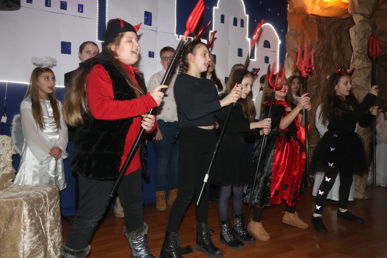 Jasełka uczniów Szkoły Podstawowej w Bieniowicach