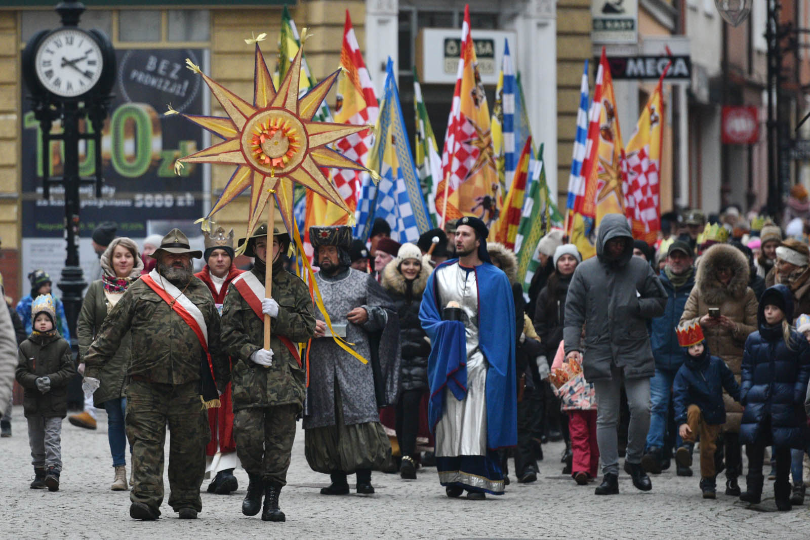 Podążyli za gwiazdą, by oddać pokłon dzieciątku Jezus
