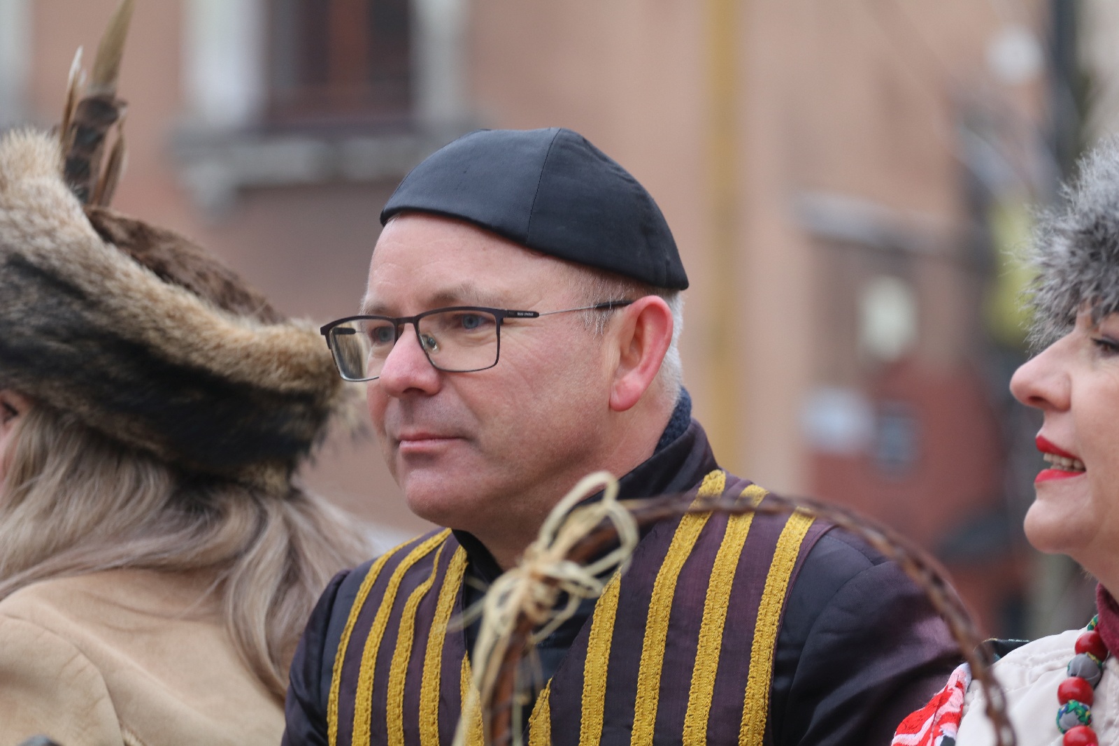 Wspólne kolędowanie podczas Orszaku Trzech Króli w Prochowicach