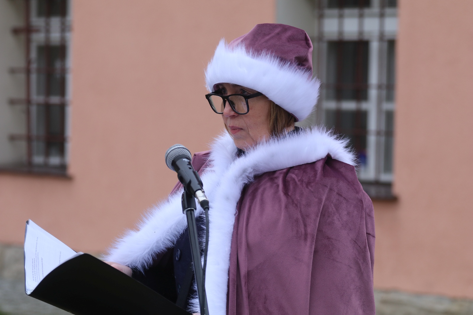 Wspólne kolędowanie podczas Orszaku Trzech Króli w Prochowicach