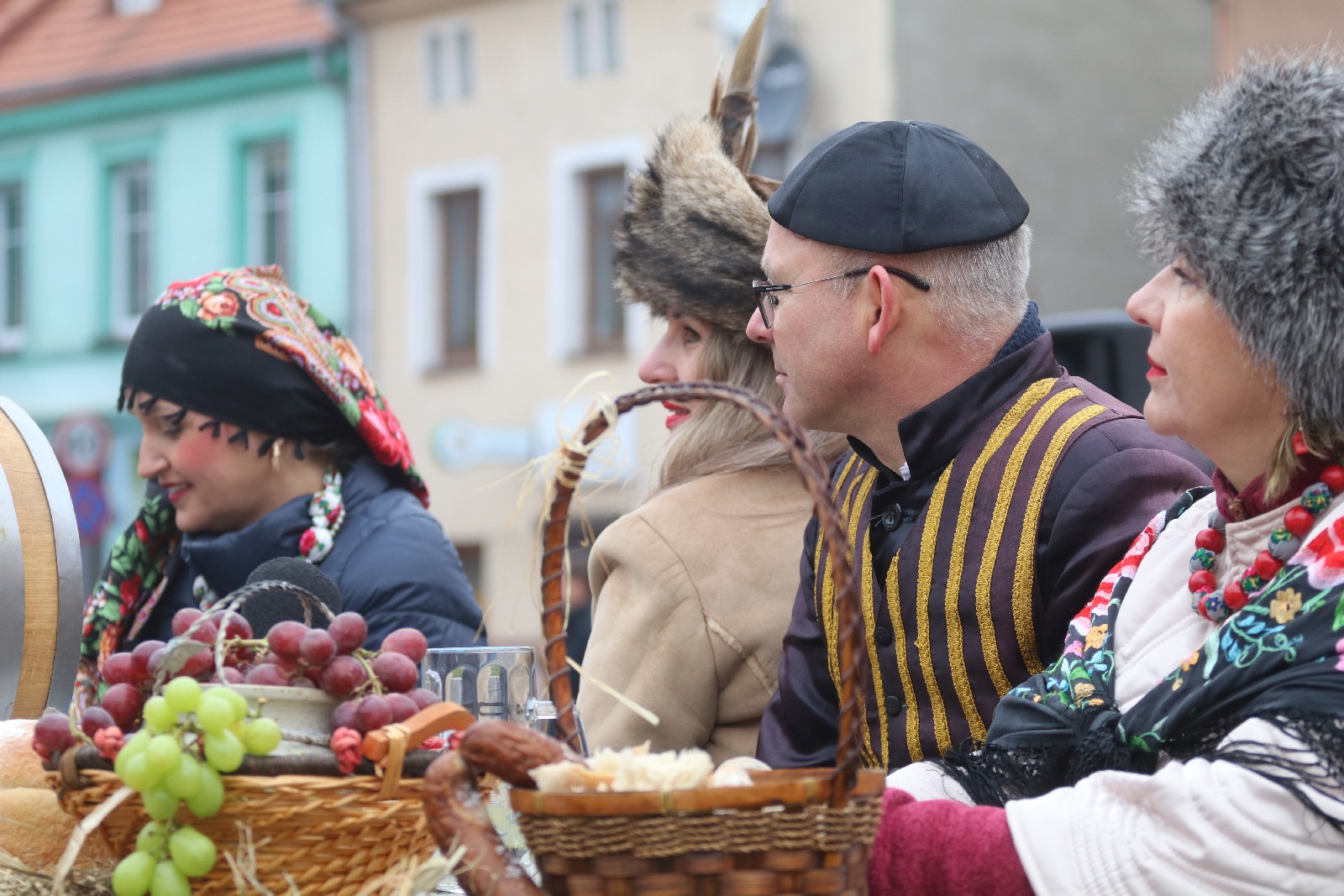 Wspólne kolędowanie podczas Orszaku Trzech Króli w Prochowicach