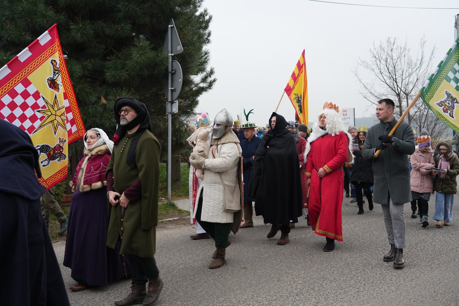 Orszak Trzech Króli w Legnickim Polu przeszedł ulicami gminy