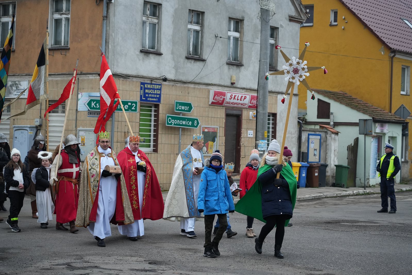 Orszak Trzech Króli w Legnickim Polu przeszedł ulicami gminy