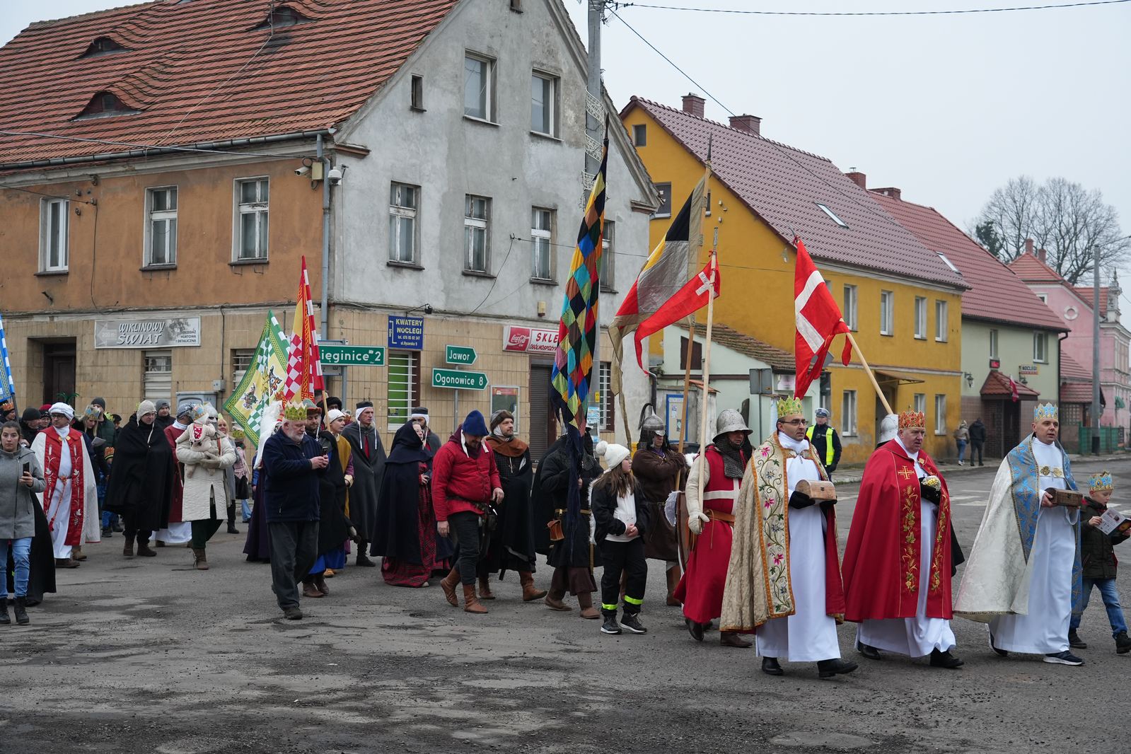 Orszak Trzech Króli w Legnickim Polu przeszedł ulicami gminy