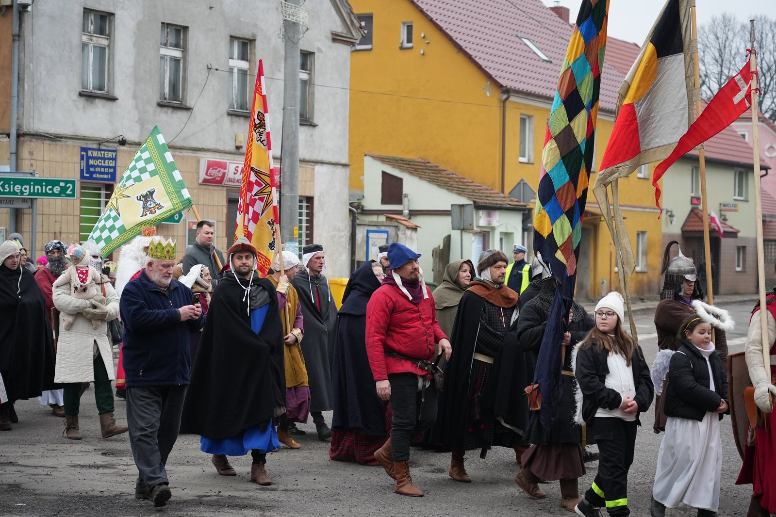 Orszak Trzech Króli w Legnickim Polu przeszedł ulicami gminy