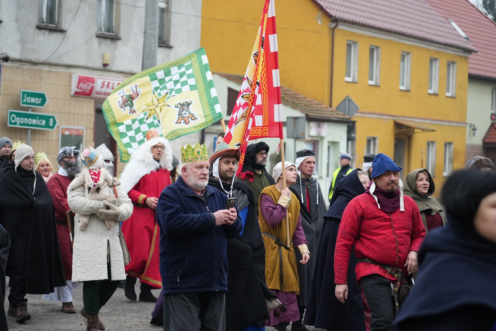 Orszak Trzech Króli w Legnickim Polu przeszedł ulicami gminy