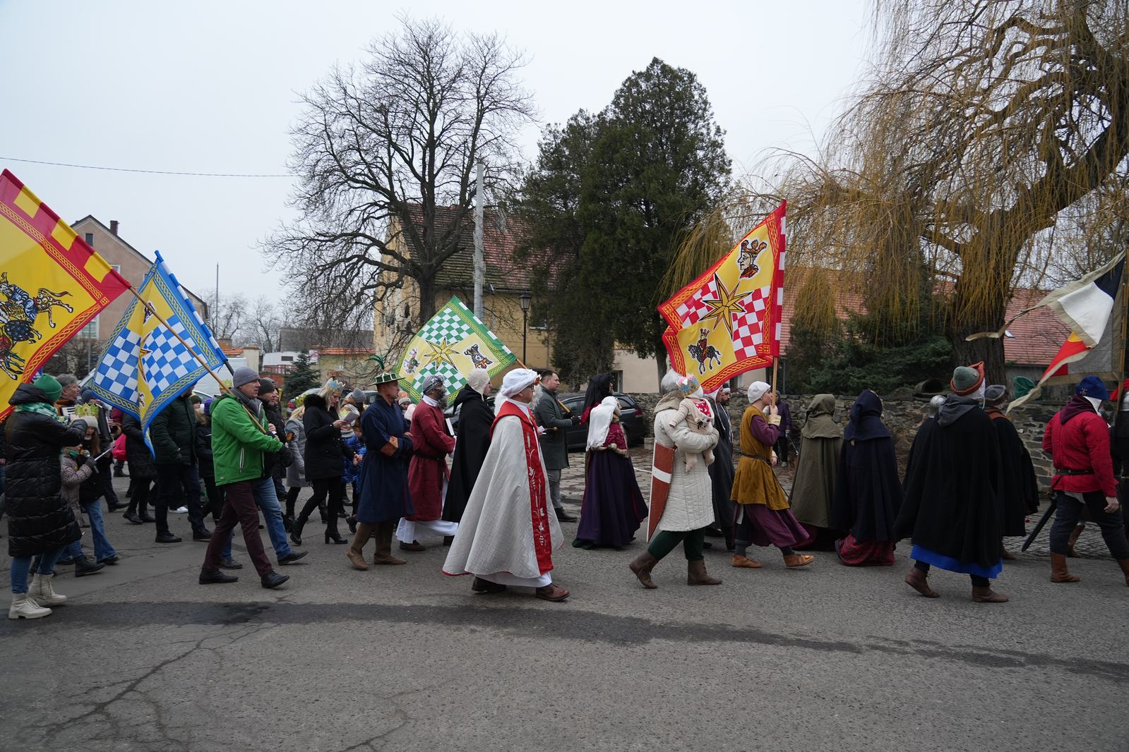 Orszak Trzech Króli w Legnickim Polu przeszedł ulicami gminy