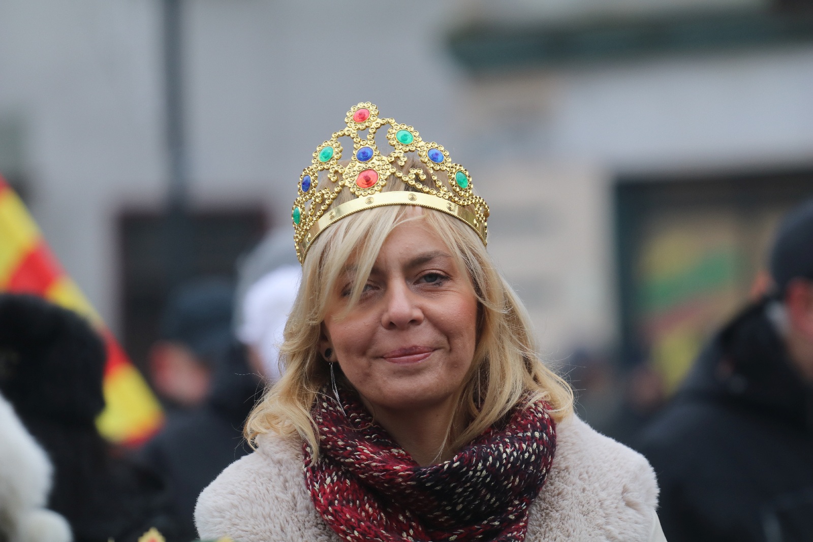 Wspólne kolędowanie podczas Orszaku Trzech Króli w Prochowicach