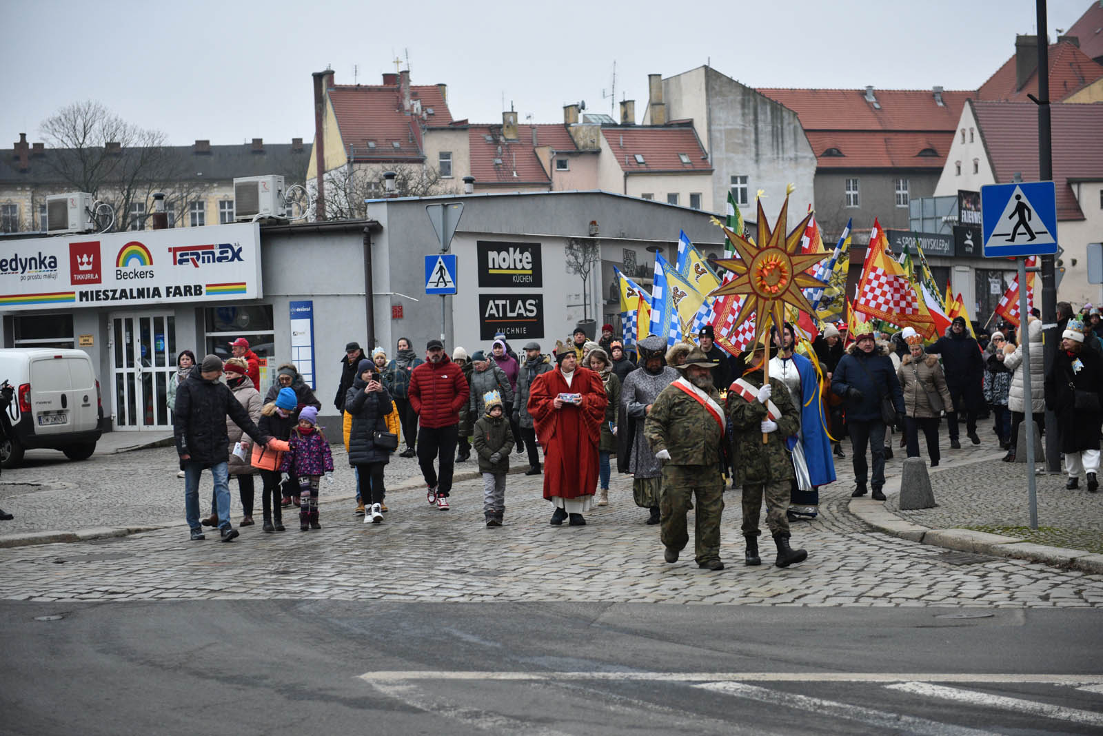 Podążyli za gwiazdą, by oddać pokłon dzieciątku Jezus