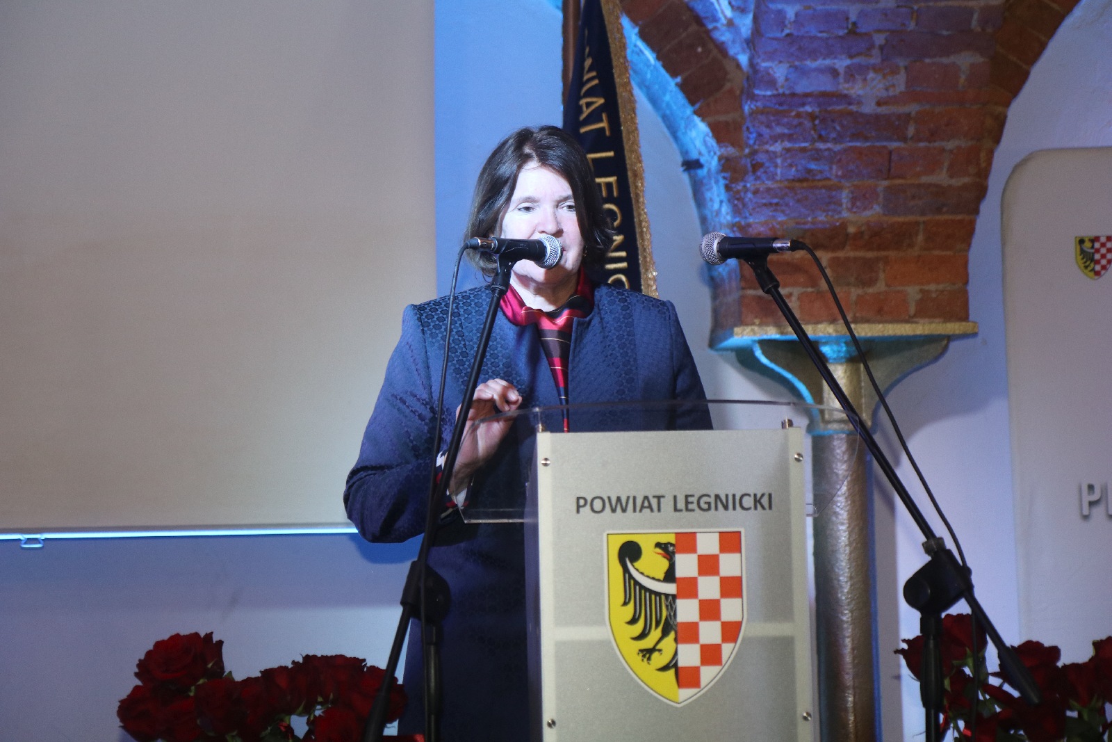 Uroczysta sesja z okazji 25-lecia Powiatu Legnickiego