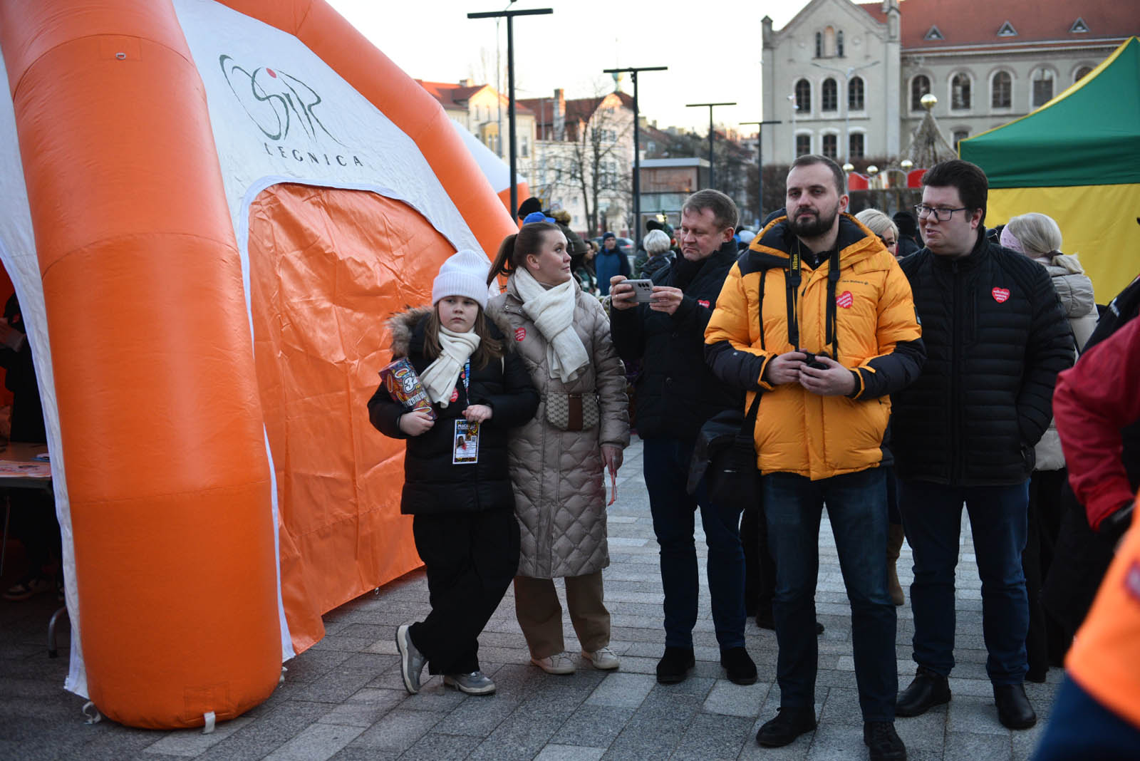 Pobiegli dla WOŚP w „Biegu z Serduszkiem” na Placu Słowiańskim