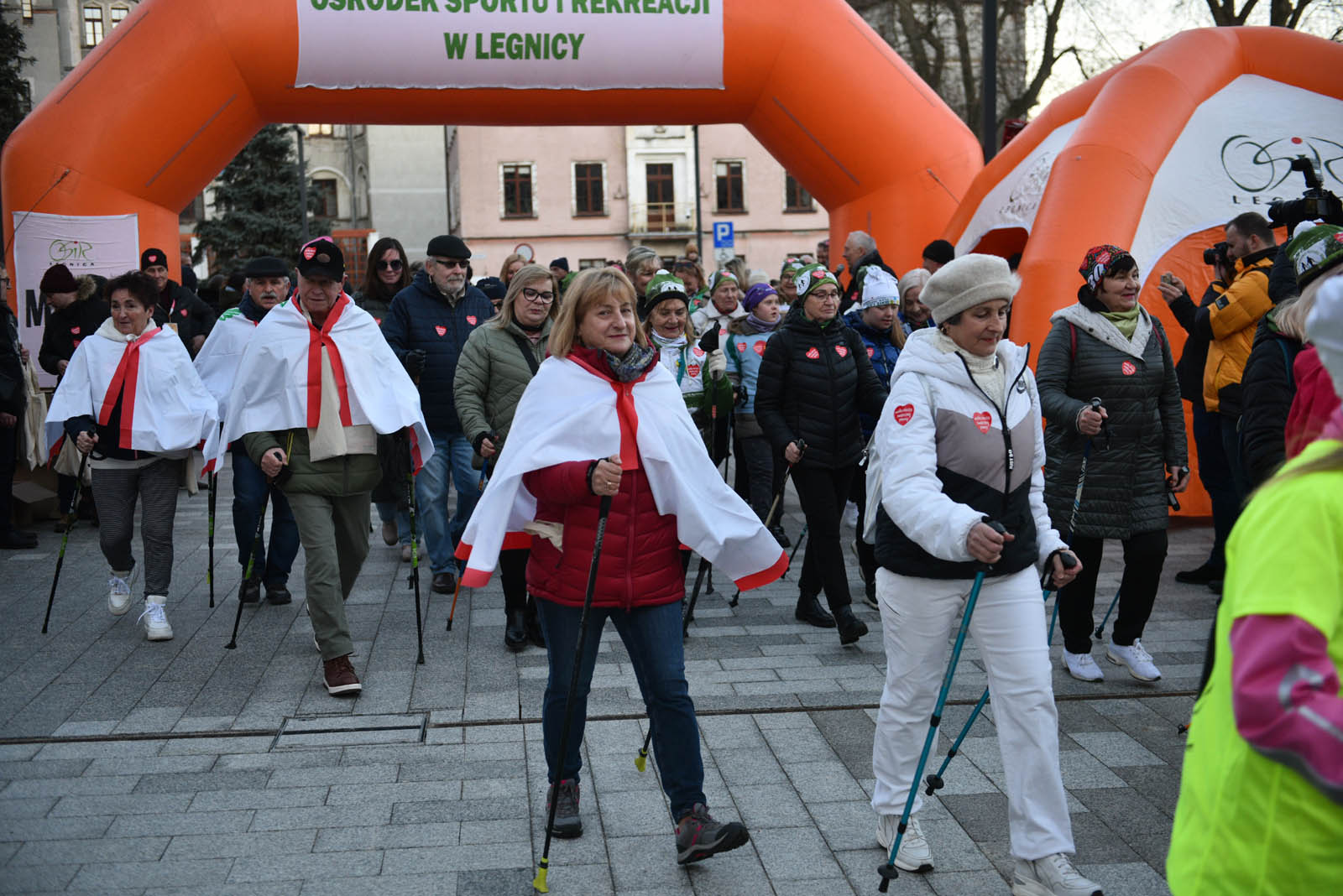Pobiegli dla WOŚP w „Biegu z Serduszkiem” na Placu Słowiańskim