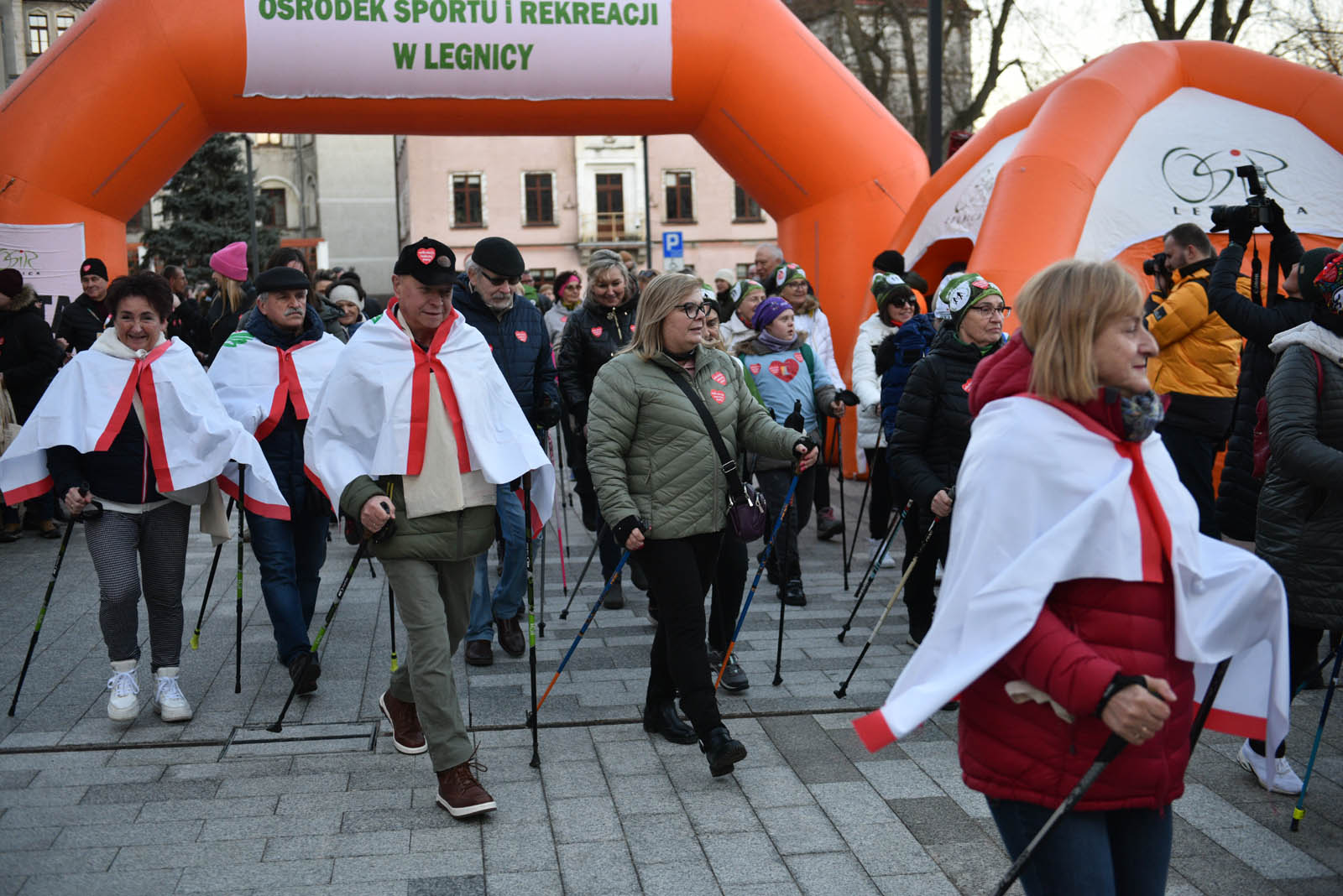 Pobiegli dla WOŚP w „Biegu z Serduszkiem” na Placu Słowiańskim