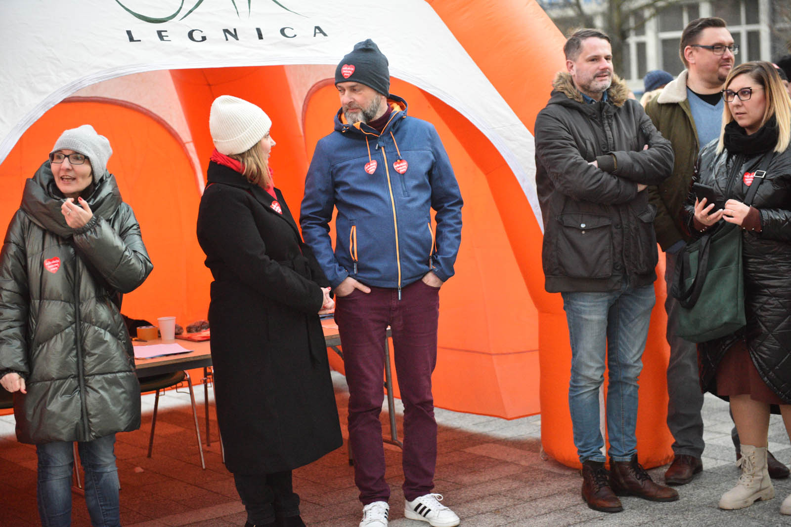 Pobiegli dla WOŚP w „Biegu z Serduszkiem” na Placu Słowiańskim