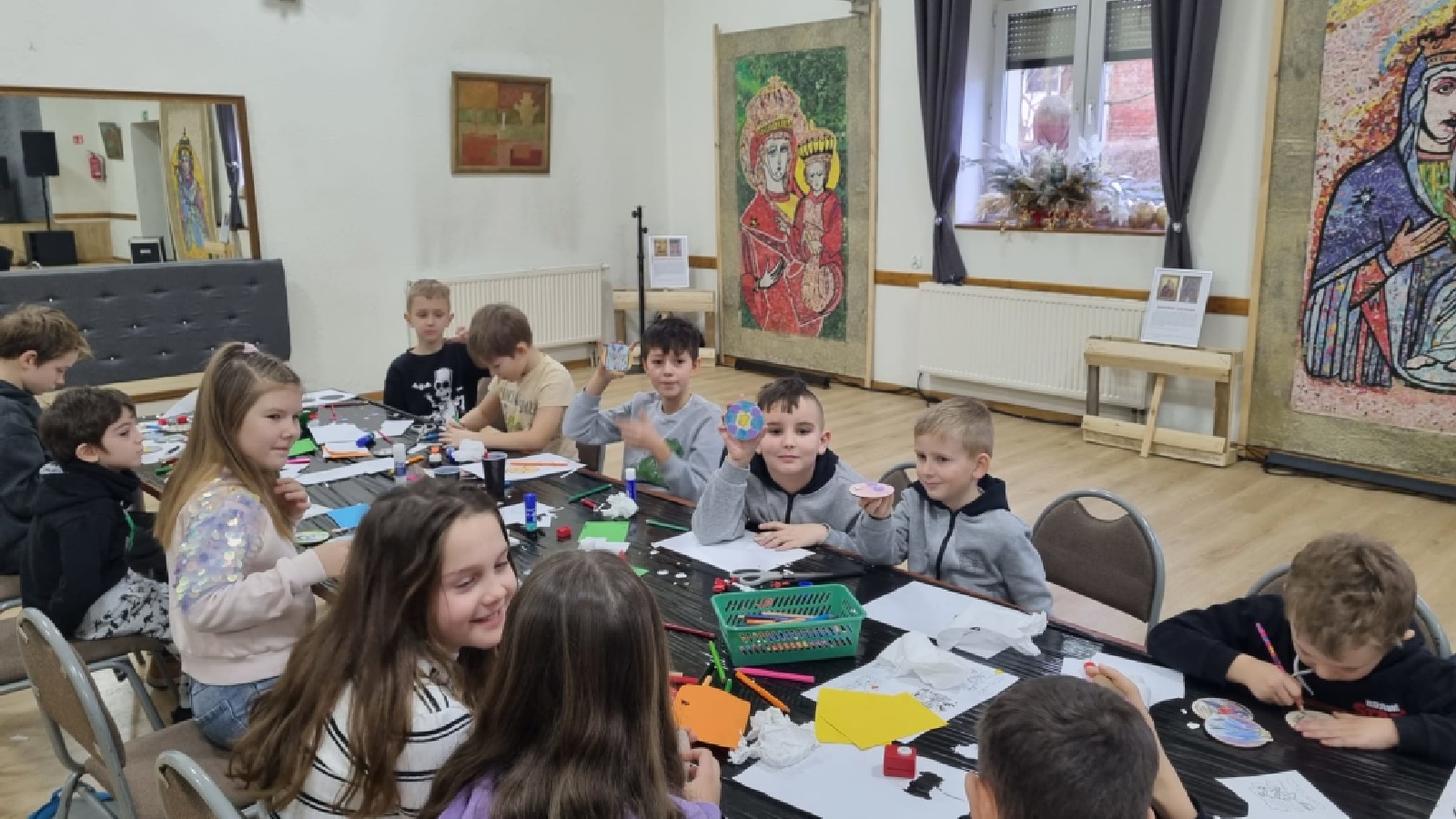 Dzieci z gminy Prochowice podczas ferii się nie nudziły