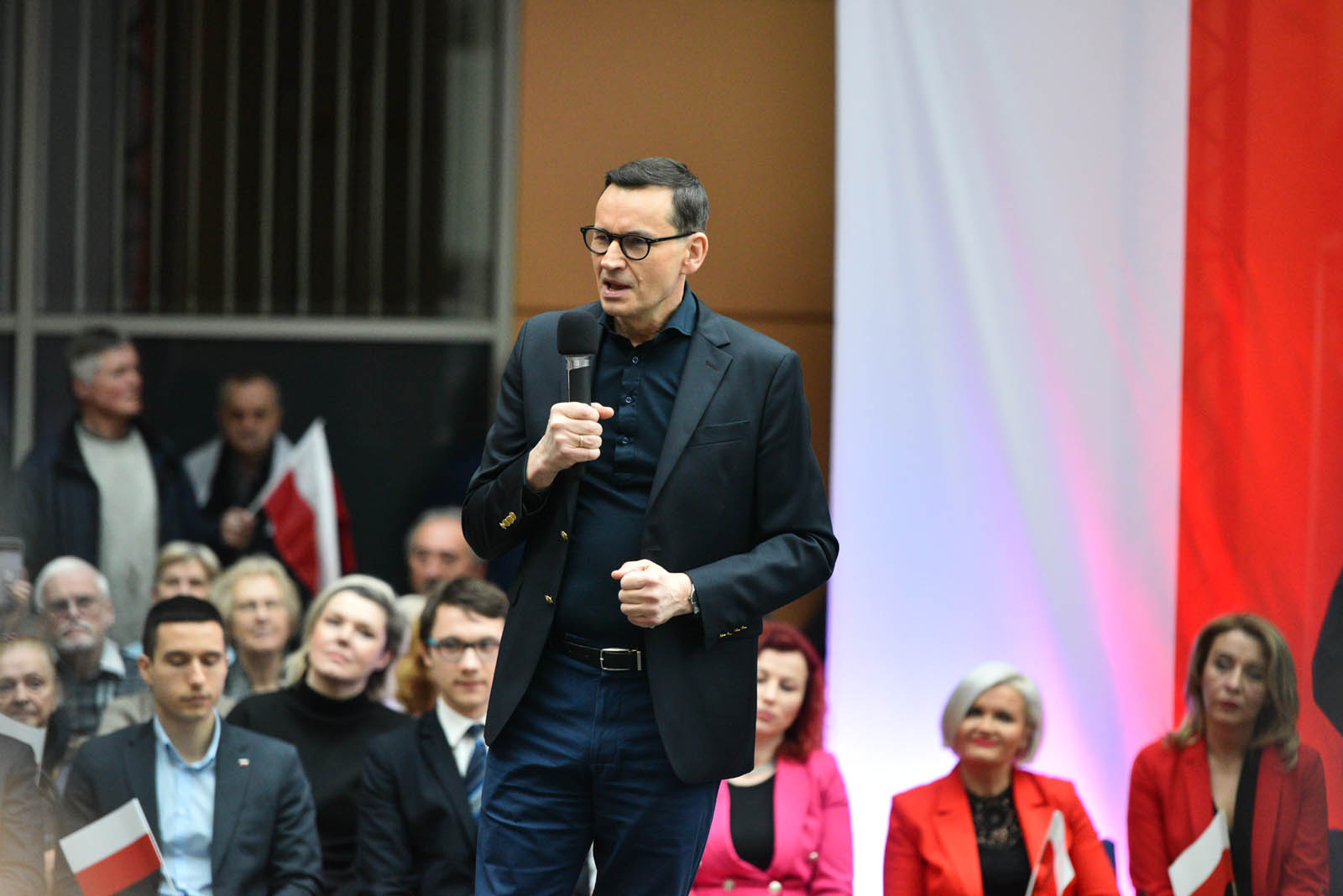 „Wolni Polacy” spotkali się z Mateuszem Morawieckim