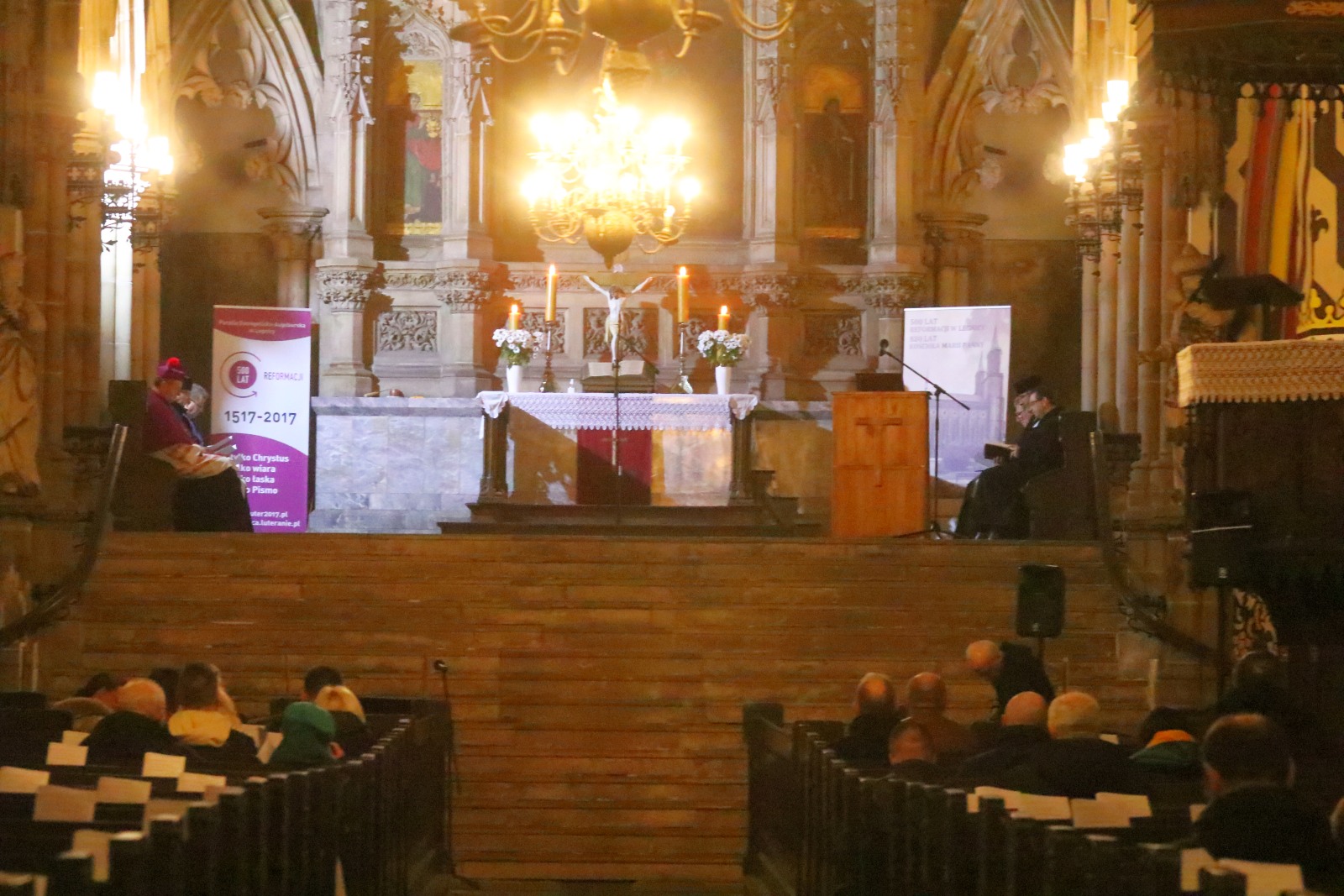 Modlitwa o Jedność Chrześcijan w kościele Marii Panny w Legnicy