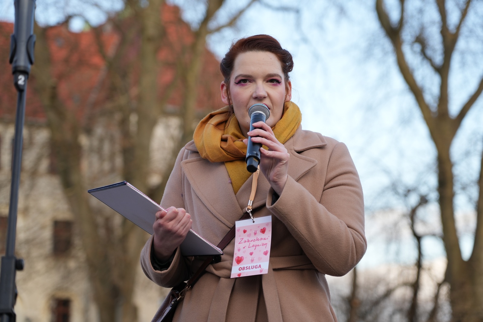 Zakochani w Legnicy 13 lutego przyszli na plac Słowiański
