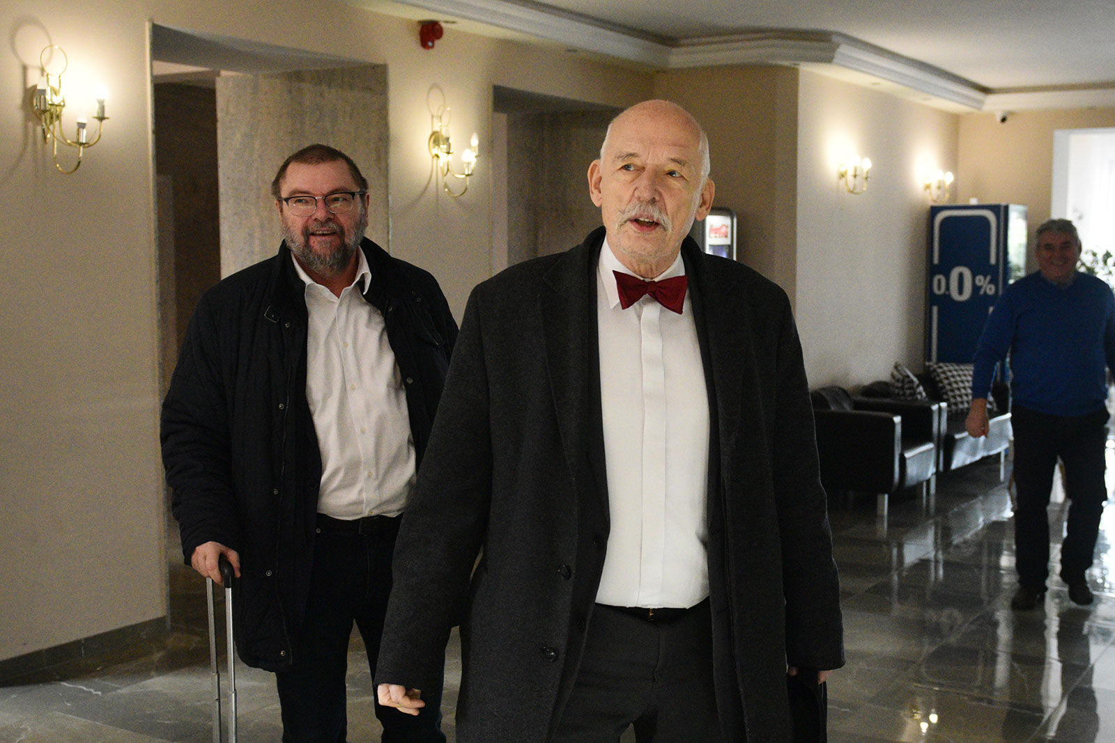 Janusz Korwin-Mikke odpalił nowy projekt i mówił o nim w Legnicy