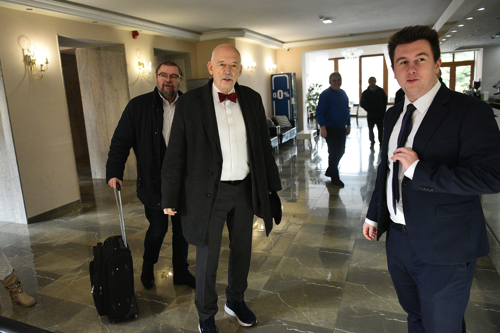 Janusz Korwin-Mikke odpalił nowy projekt i mówił o nim w Legnicy