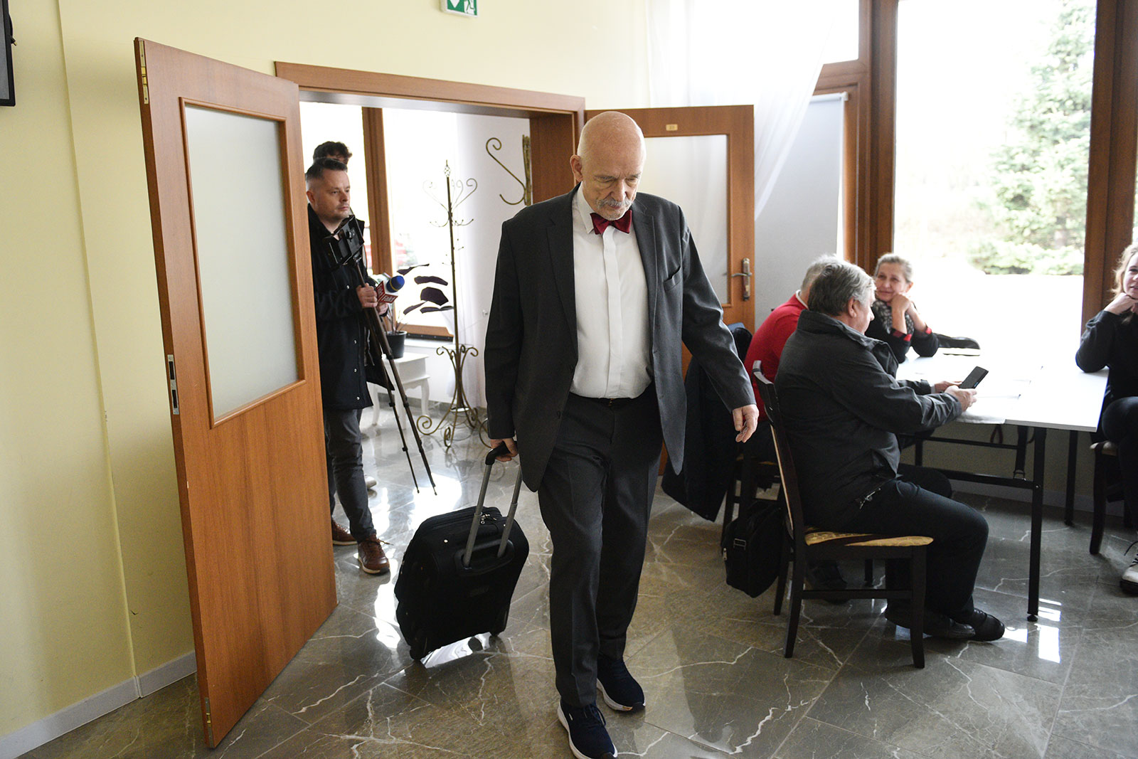 Janusz Korwin-Mikke odpalił nowy projekt i mówił o nim w Legnicy