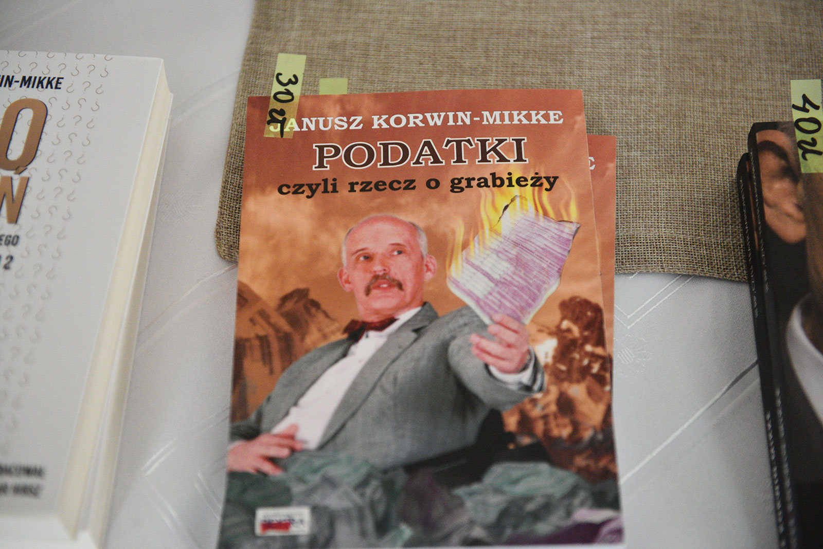 Janusz Korwin-Mikke odpalił nowy projekt i mówił o nim w Legnicy