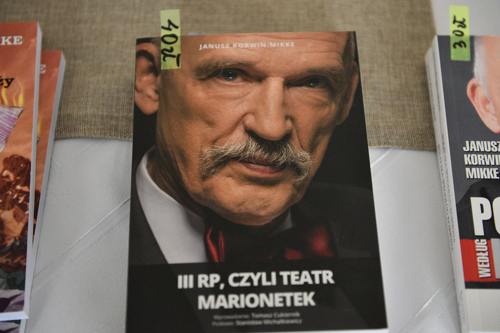Janusz Korwin-Mikke odpalił nowy projekt i mówił o nim w Legnicy