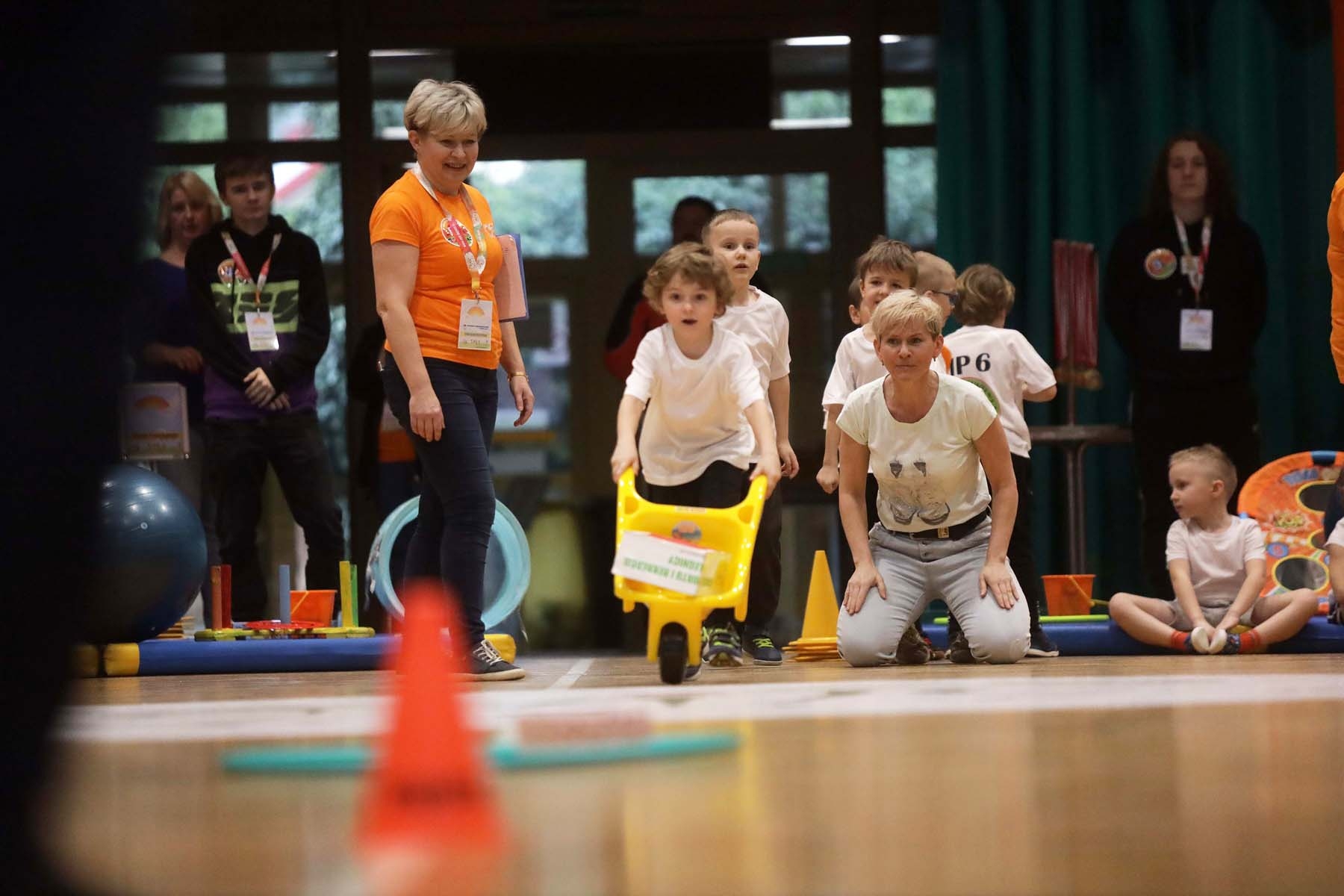 Trwają eliminacje w wieloboju przedszkolaków w Legnicy