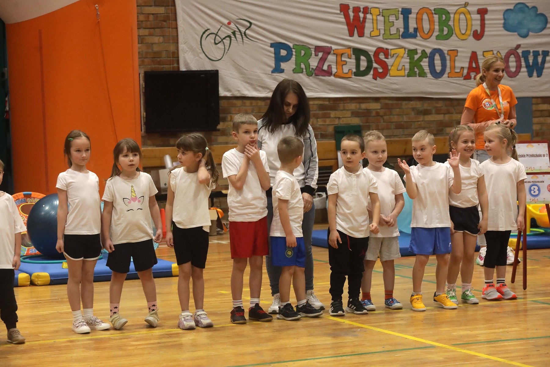 Trwają eliminacje w wieloboju przedszkolaków w Legnicy