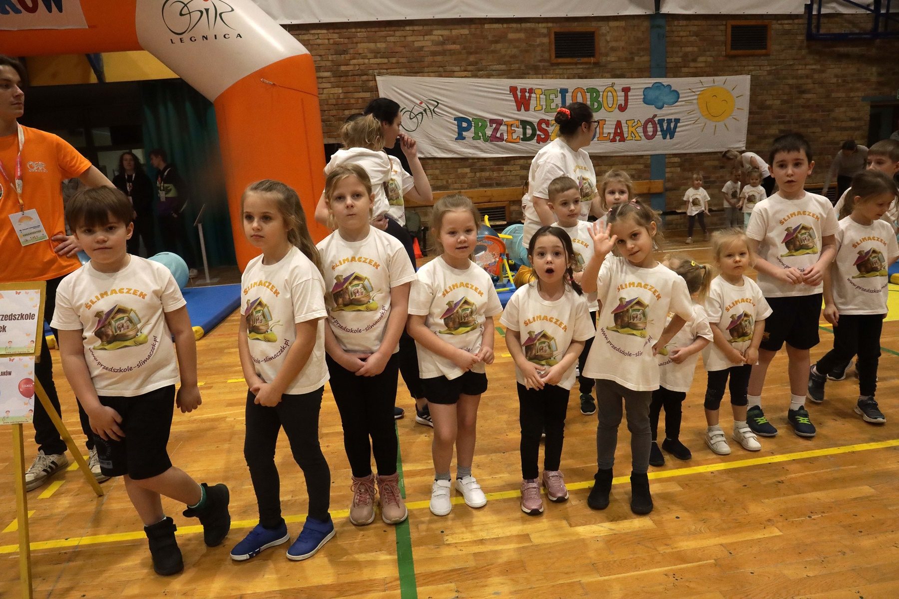 Drugi dzień eliminacji w wieloboju przedszkolaków w Legnicy