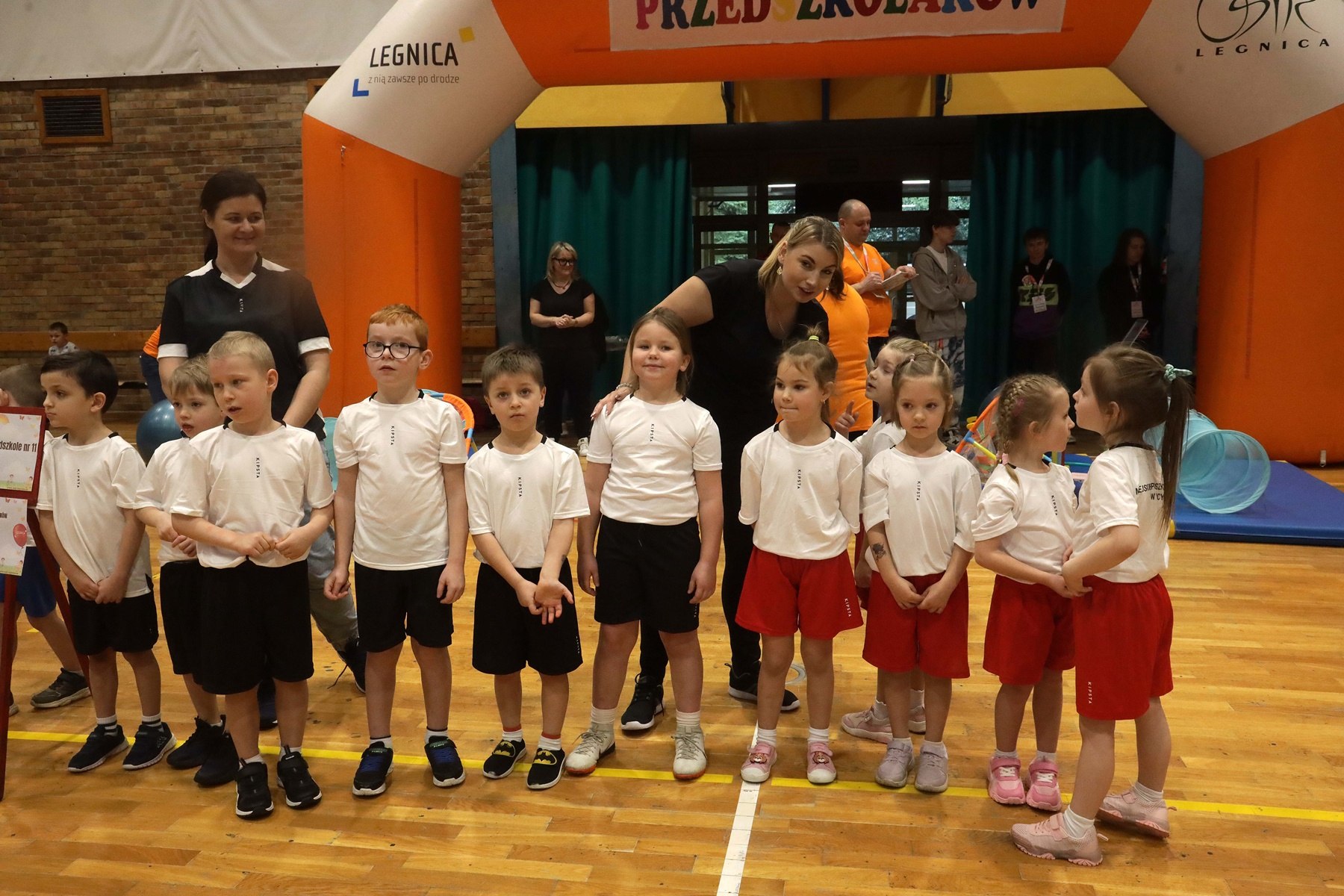 Drugi dzień eliminacji w wieloboju przedszkolaków w Legnicy