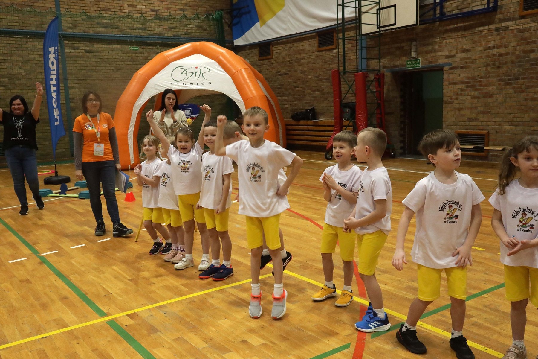 Drugi dzień eliminacji w wieloboju przedszkolaków w Legnicy