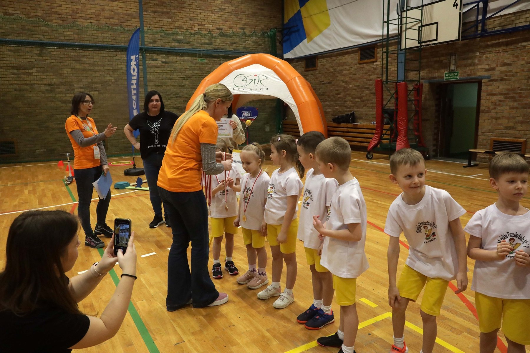 Drugi dzień eliminacji w wieloboju przedszkolaków w Legnicy