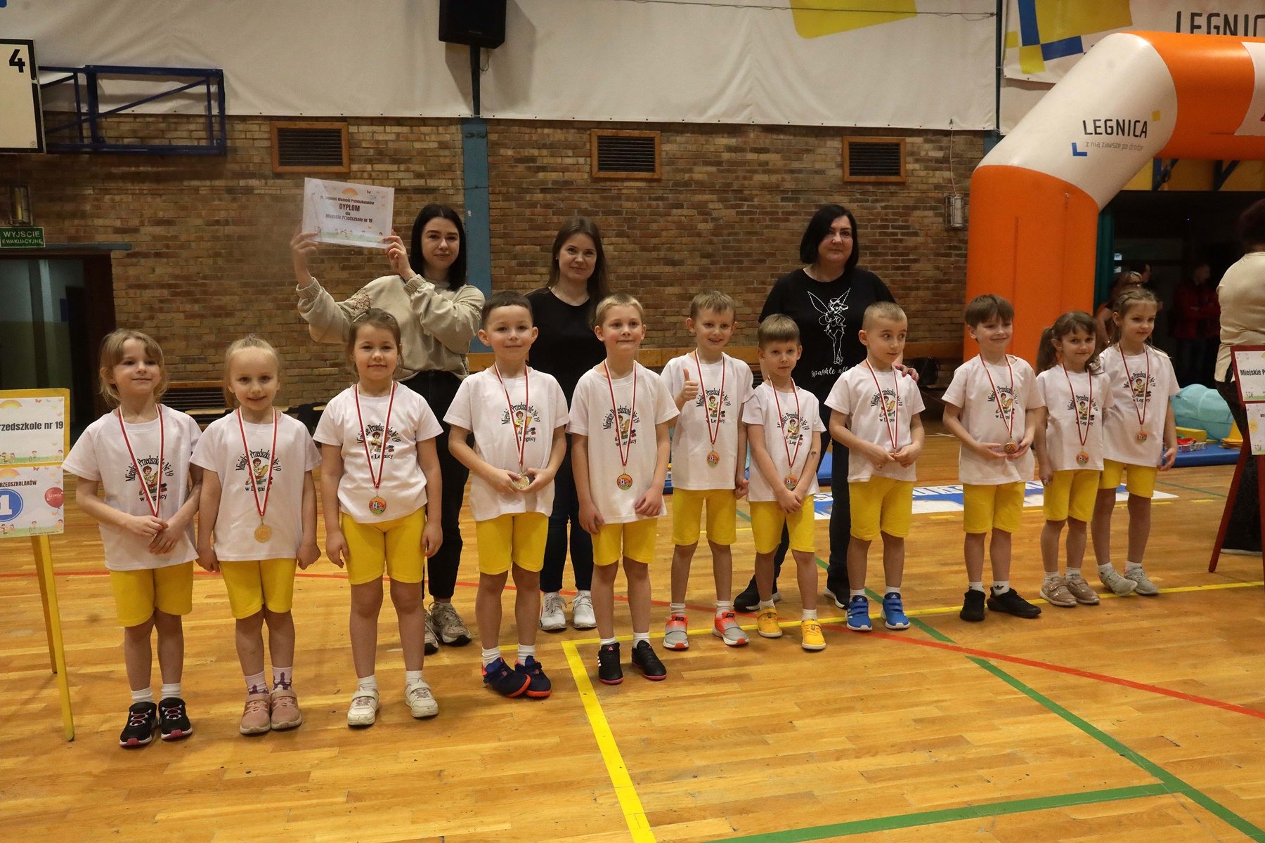 Drugi dzień eliminacji w wieloboju przedszkolaków w Legnicy