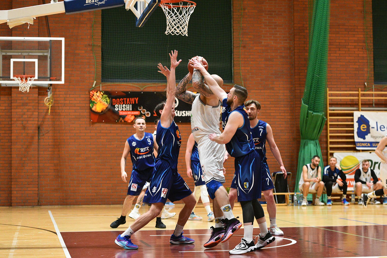 Legnicki KS Basket Legnica wygrywa z WSTK Wschowa 108:75