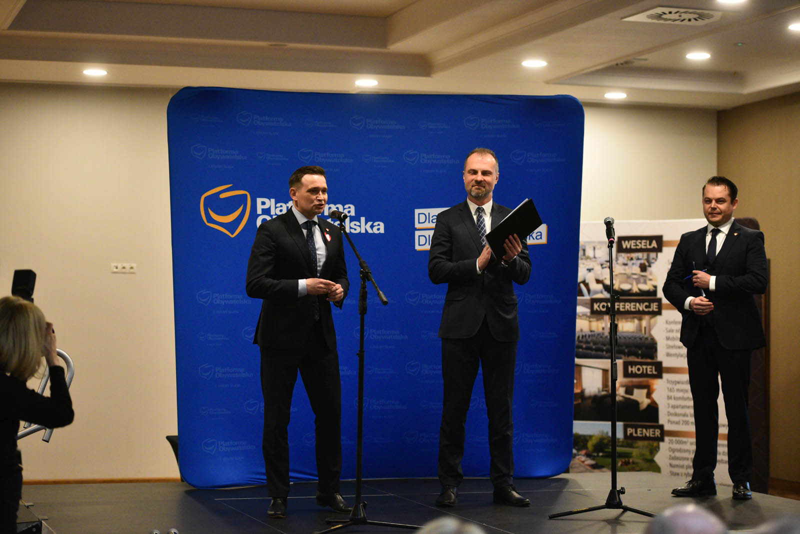 Konwencja wyborcza Koalicji Obywatelskiej w hotelu Milenium