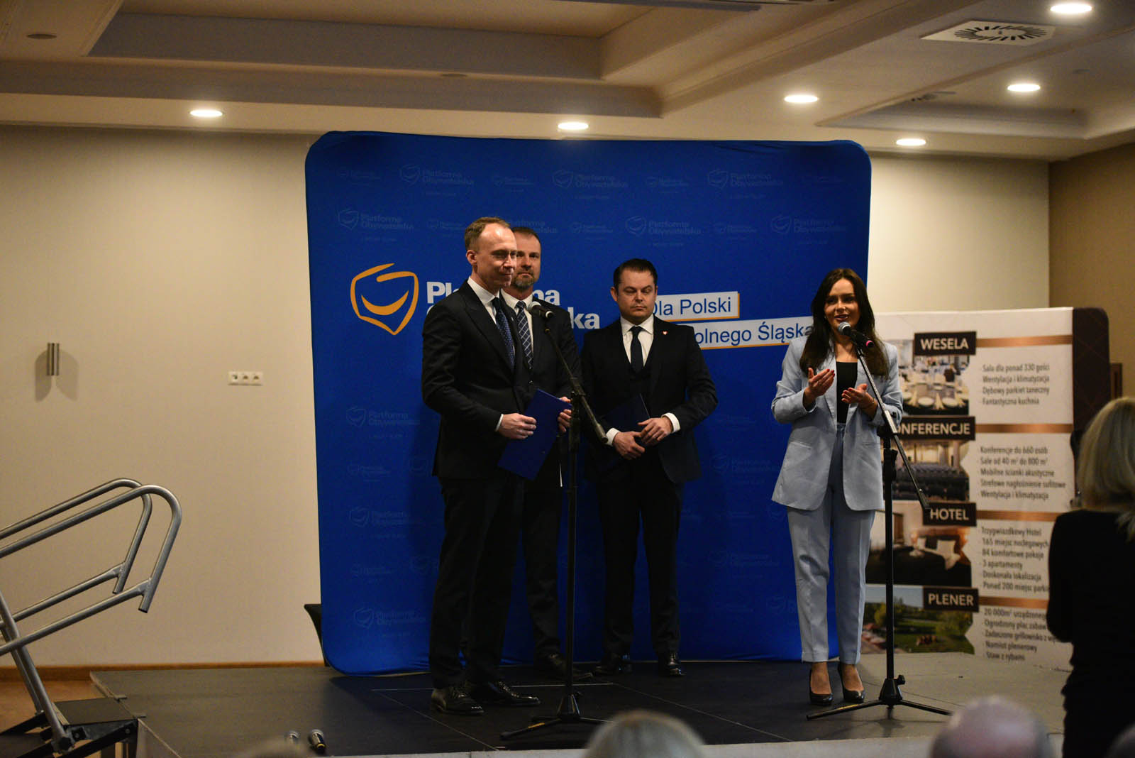 Konwencja wyborcza Koalicji Obywatelskiej w hotelu Milenium