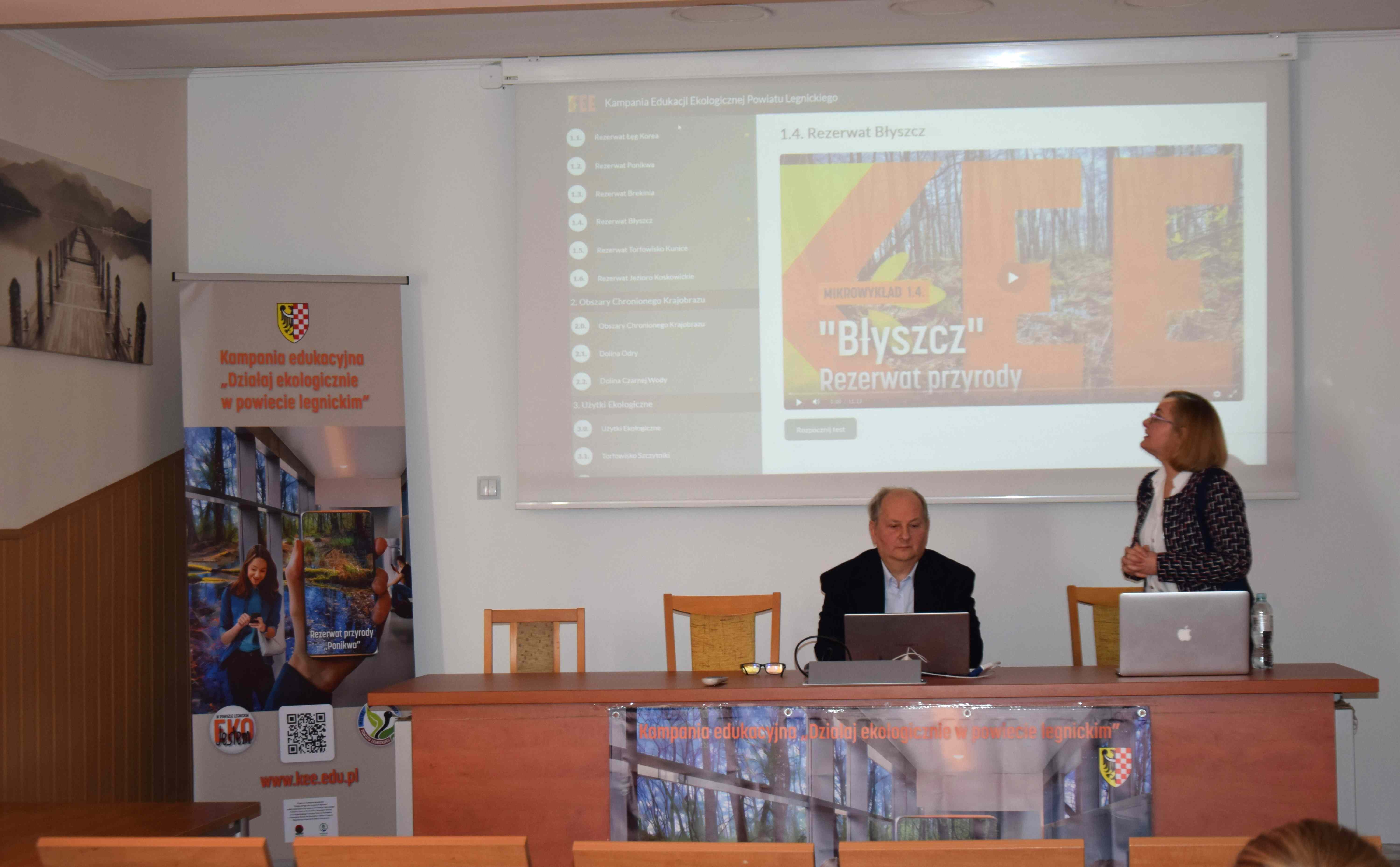 Omawiali aspekty działania programu edukacji ekologicznej