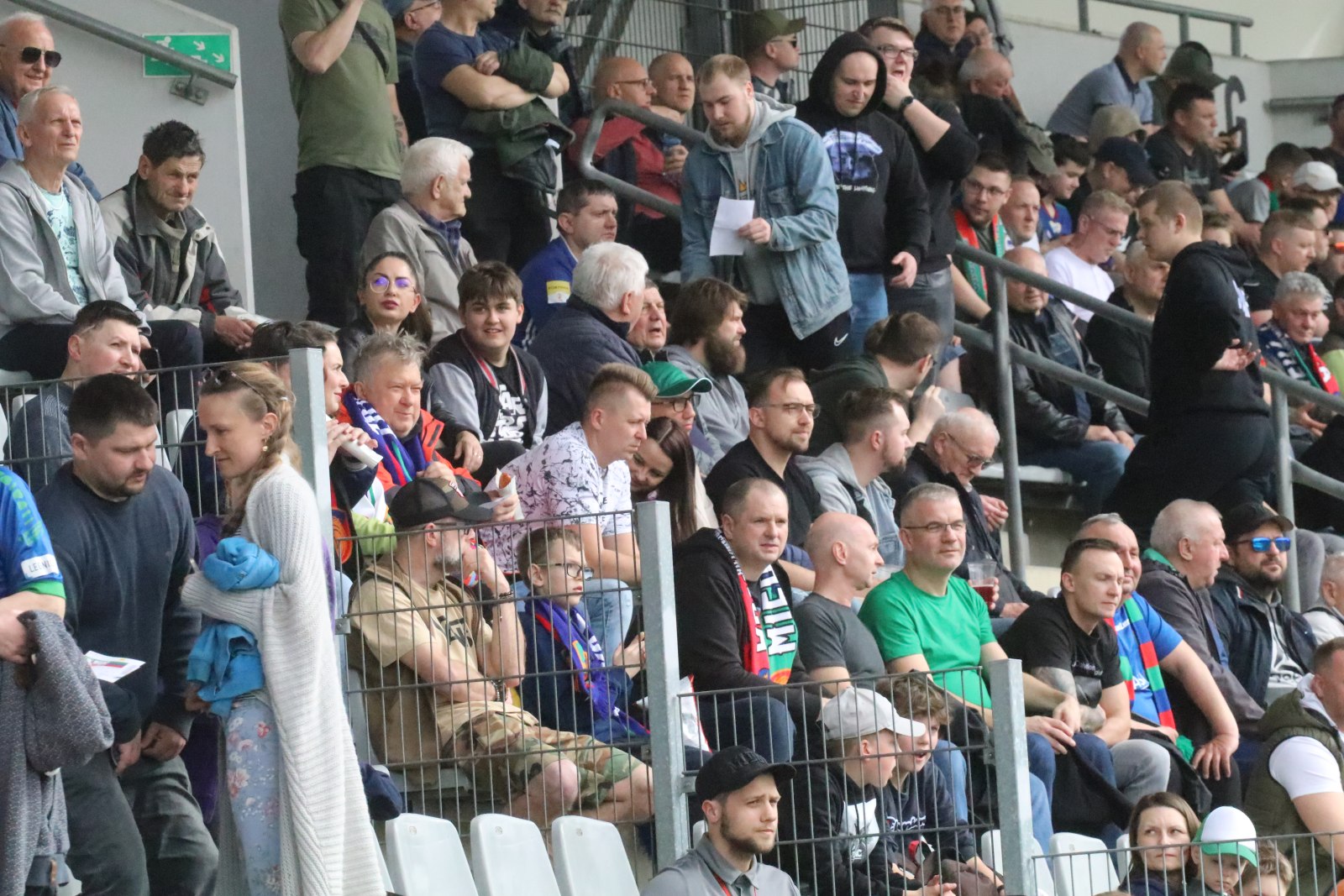 Blisko 4,5 tysiaca widzów oglądało przegrany mecz Miedzi Legnica