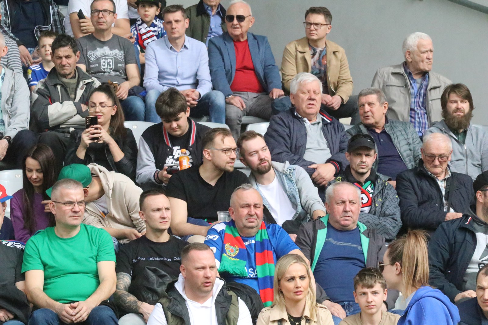 Blisko 4,5 tysiaca widzów oglądało przegrany mecz Miedzi Legnica