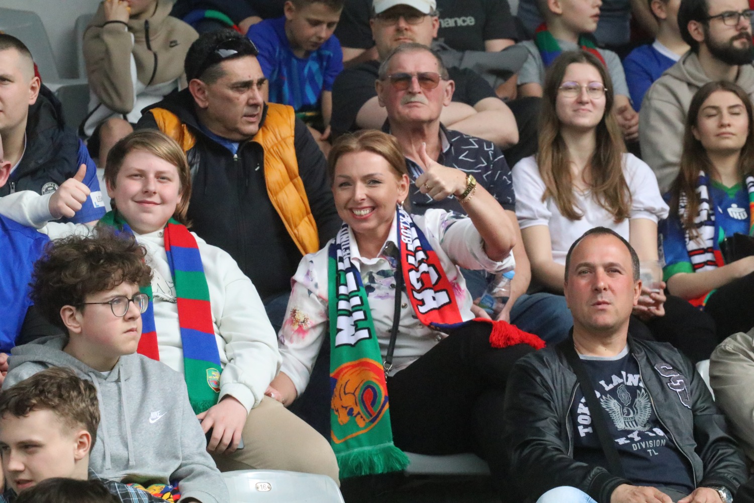 Blisko 4,5 tysiaca widzów oglądało przegrany mecz Miedzi Legnica
