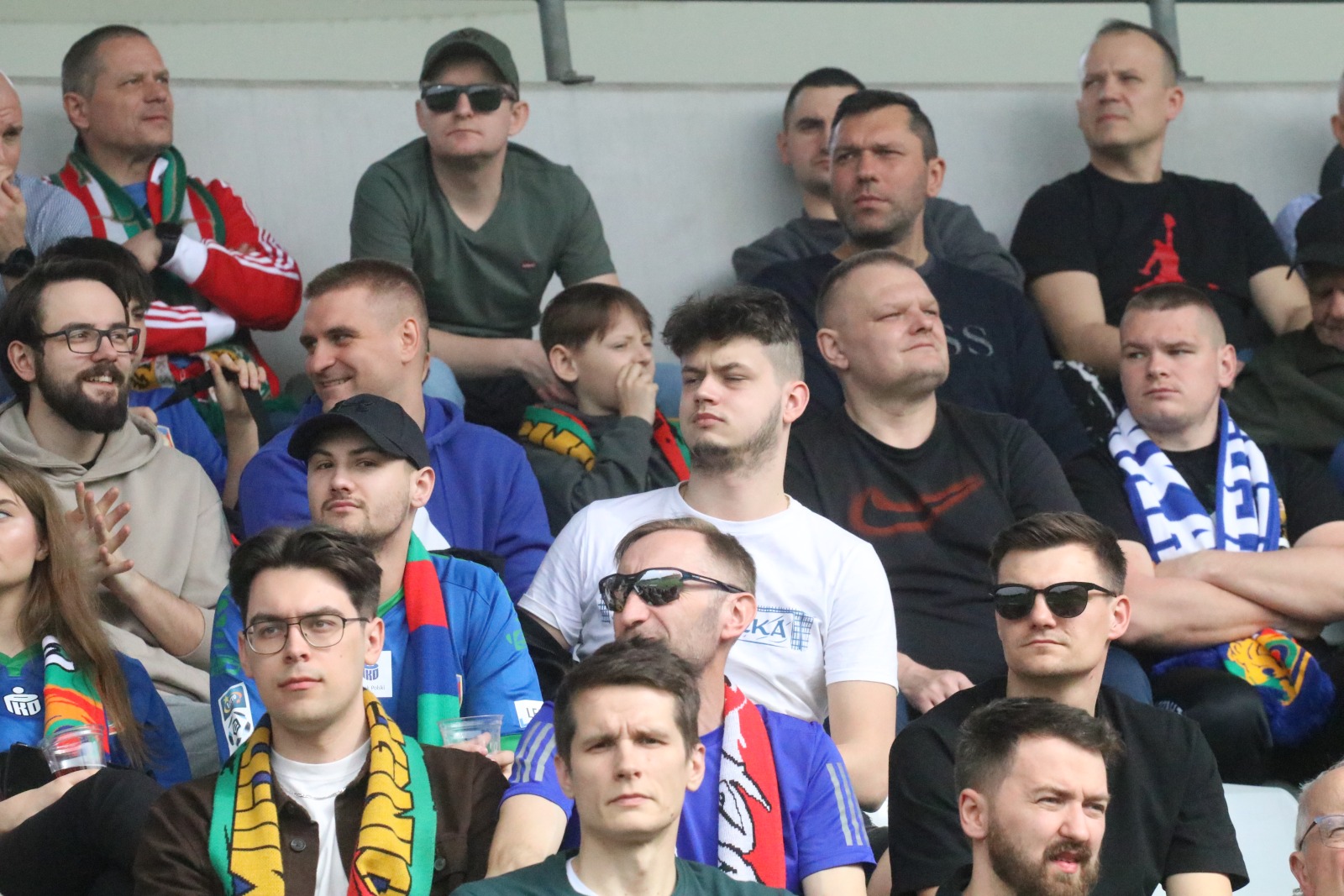 Blisko 4,5 tysiaca widzów oglądało przegrany mecz Miedzi Legnica