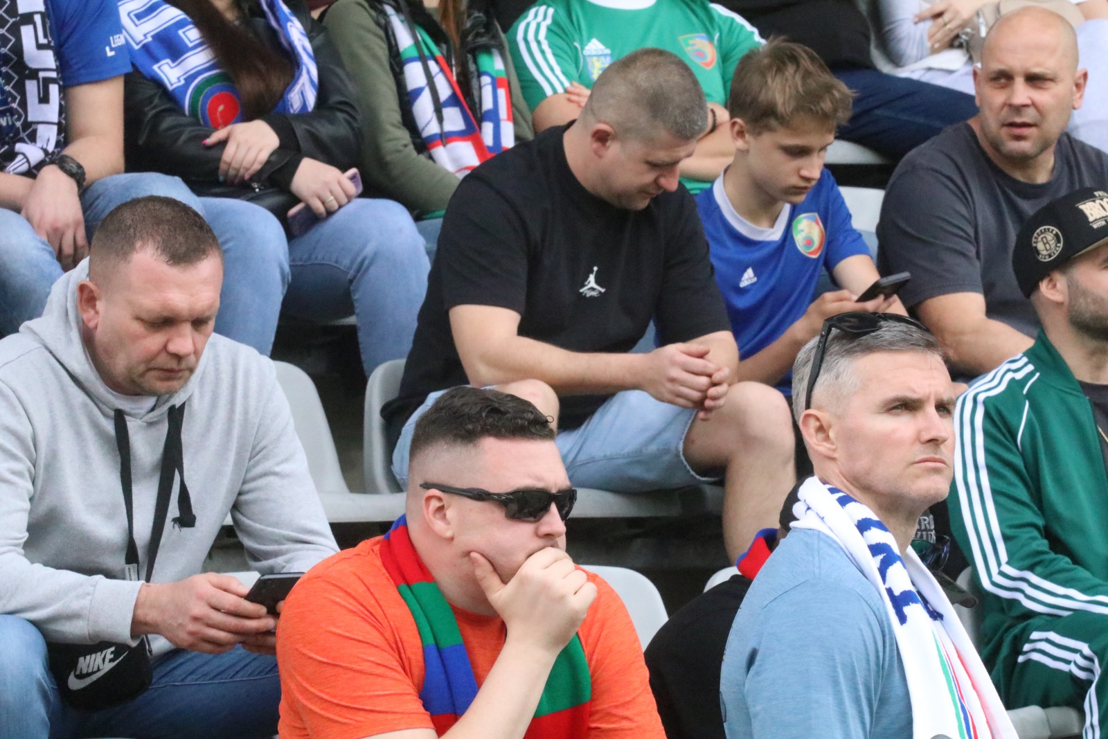 Blisko 4,5 tysiaca widzów oglądało przegrany mecz Miedzi Legnica