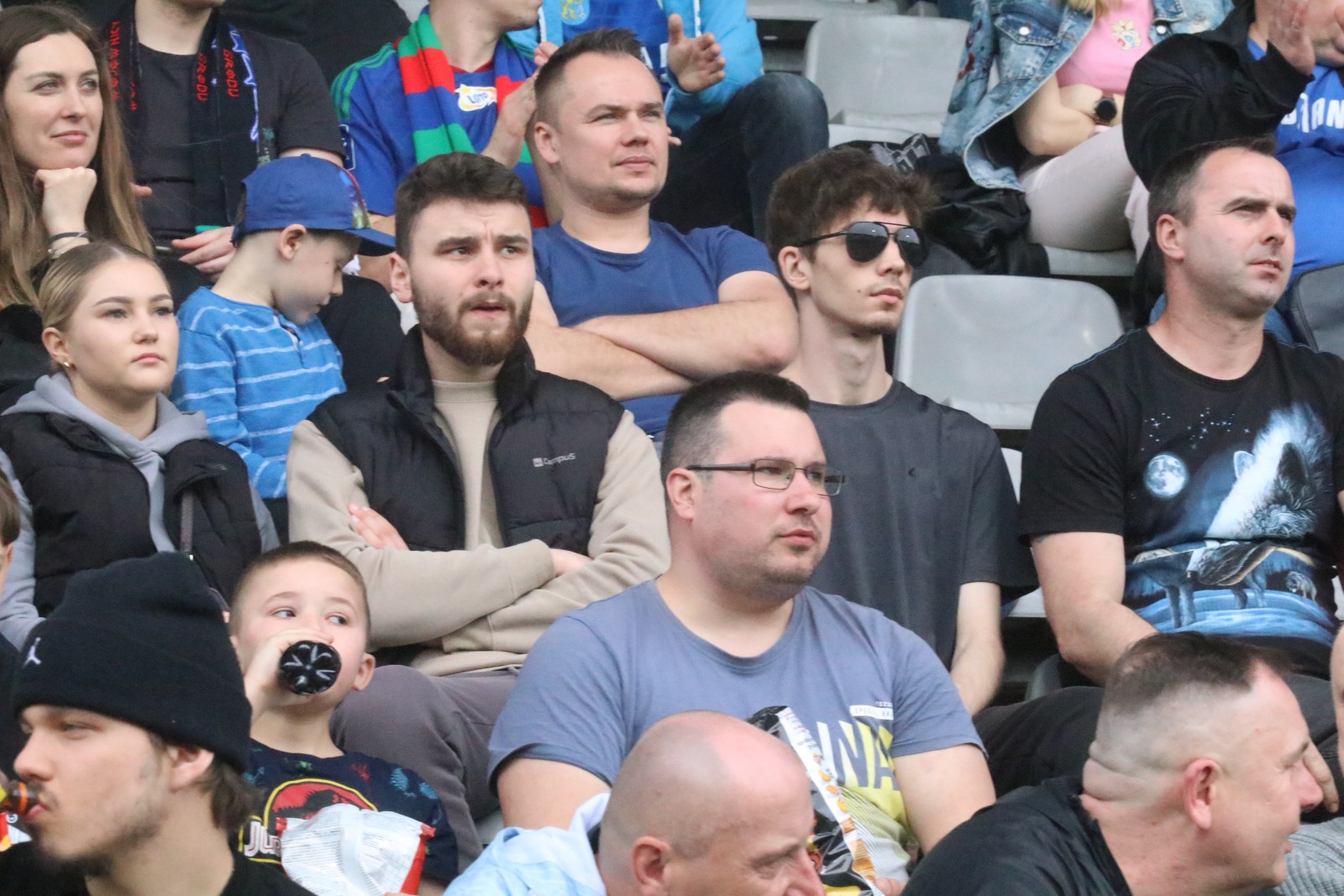Blisko 4,5 tysiaca widzów oglądało przegrany mecz Miedzi Legnica