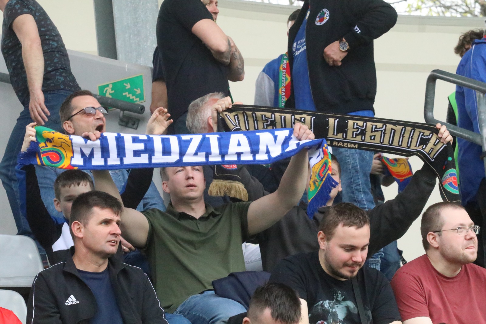 Blisko 4,5 tysiaca widzów oglądało przegrany mecz Miedzi Legnica