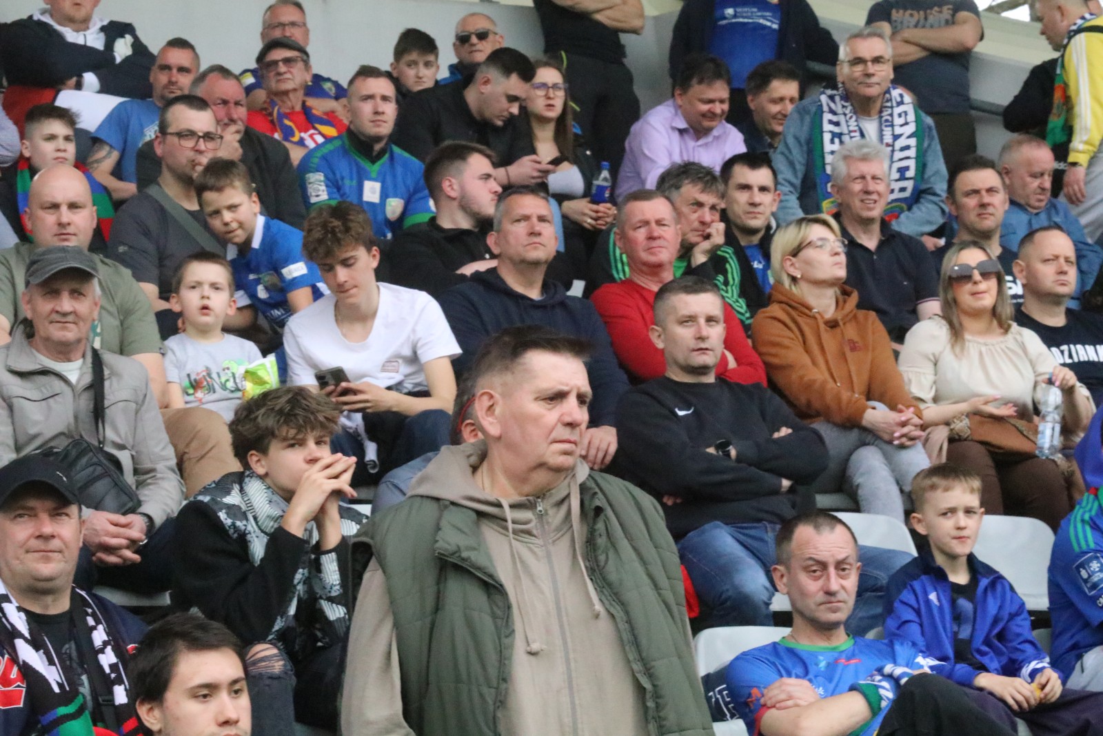Blisko 4,5 tysiaca widzów oglądało przegrany mecz Miedzi Legnica