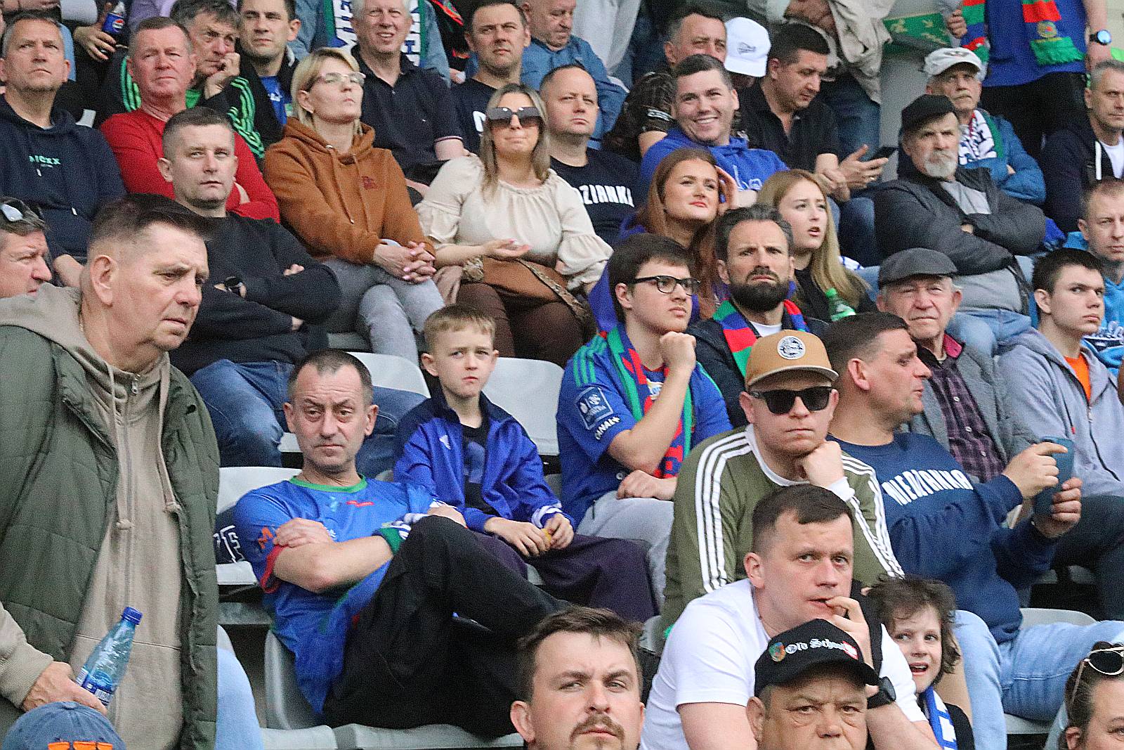 Blisko 4,5 tysiaca widzów oglądało przegrany mecz Miedzi Legnica