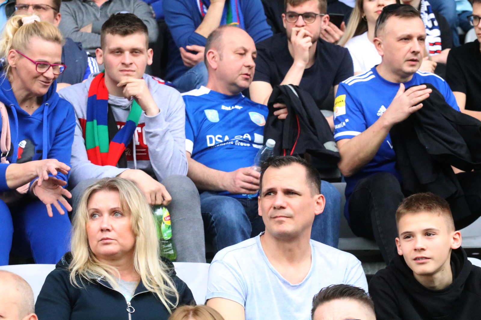 Blisko 4,5 tysiaca widzów oglądało przegrany mecz Miedzi Legnica